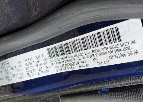 2016 Jeep Cherokee Sport from USA, damaged, VIN 1C4PJMAS2GW247174